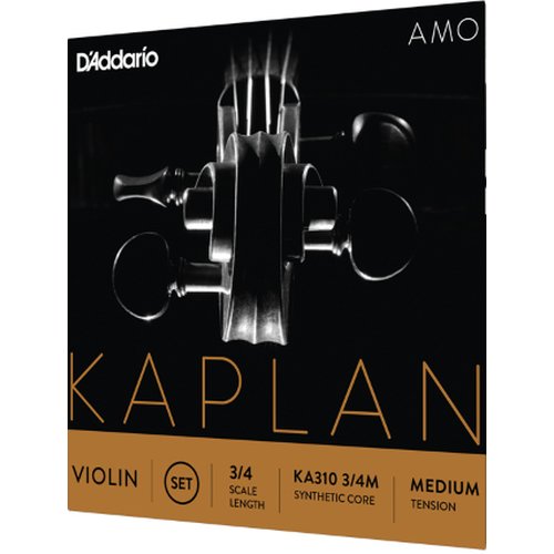 Juego de cuerdas para violn DAddario KA310 3/4M Kaplan Amo Medium Tension