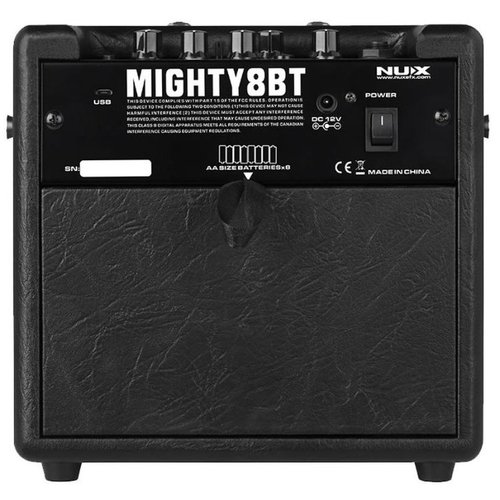 nuX Mighty 8BT amplificatore portatile per chitarra elettrica