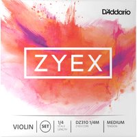 DAddario DZ310 1/4M Zyex Jeu de cordes pour violon Medium...