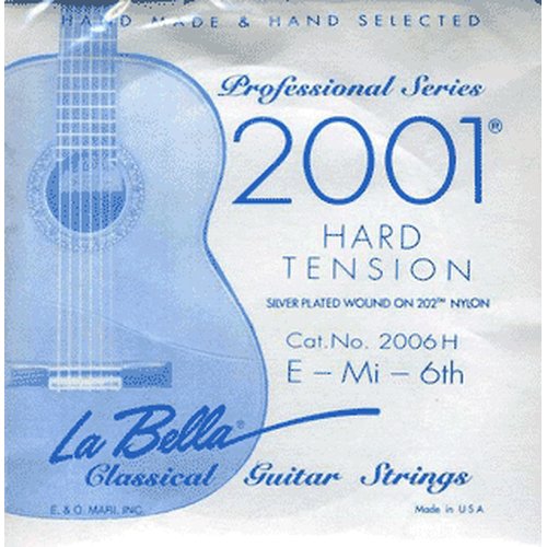 La Bella 2001 Hard Tension Einzelsaiten H2