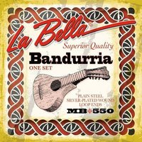 La Bella MB550 Jeu de cordes Bandurria