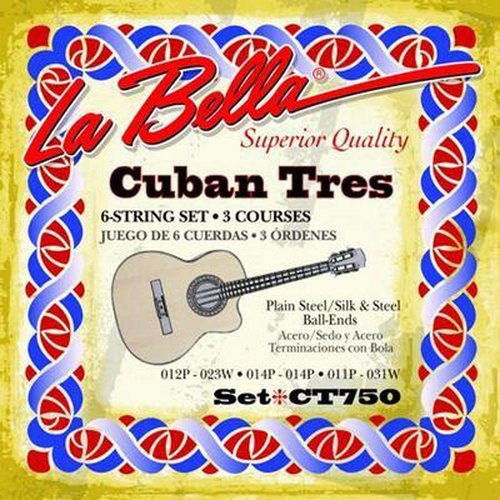 La Bella CT750 6-string set Cuban tres