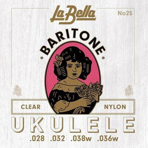 La Bella 25 Set of strings for baritone ukulele