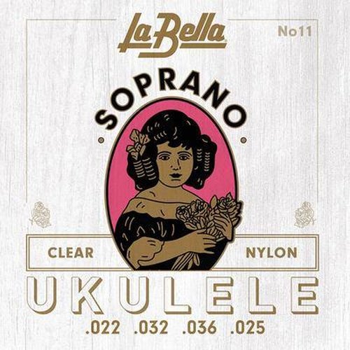 La Bella 11 Set of strings for Sopran-Ukulele