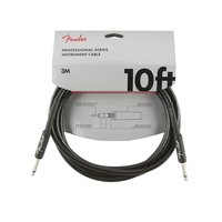 Fender Professional Series Guitar cable 10ft, black