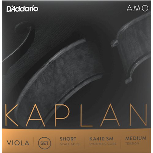 Juego de cuerdas para viola DAddario KA410 SM Kaplan Amo, Short Scale, Medium Tension