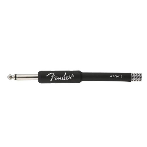 Fender Professional Series guitar cable 10ft, white tweed