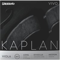 DAddario KV410 LM Kaplan Vivo Viola Set, Long Scale,...