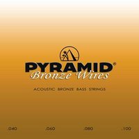 Pyramid Acoustic Bass 80/20 Brass Alloy Short Scale 040/096