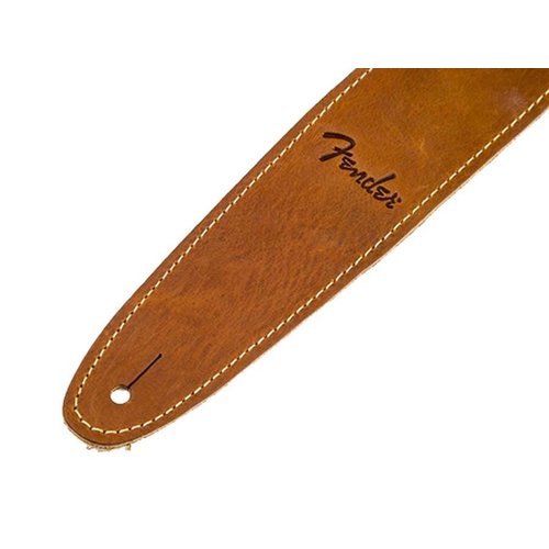 Fender Guitar strap Ball Glove leather, brown