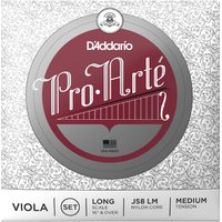 DAddario J58 LM Pro-Arte Viola Set, Long Scale, Medium...