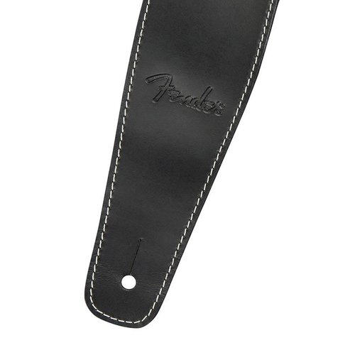 Fender Guitar strap vintage leather, black