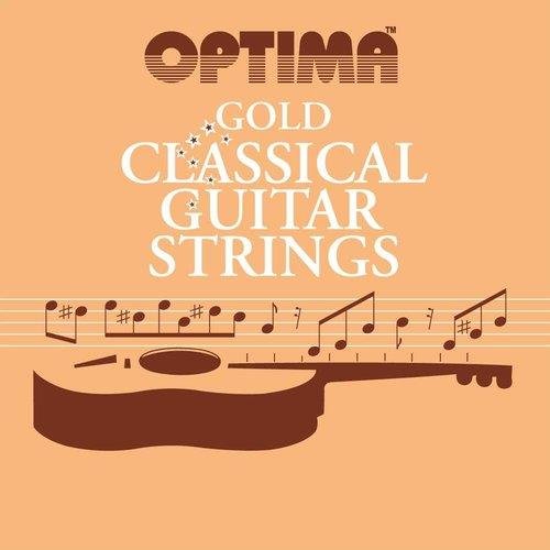Optima Gold Classical Single Strings Medium Tension E6w Silver