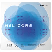 DAddario Helicore Pizzicato Double bass strings 3/4...