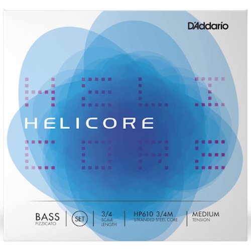 DAddario Helicore Pizzicato Double bass strings 3/4 Medium Tension HP611 3/4M (G)