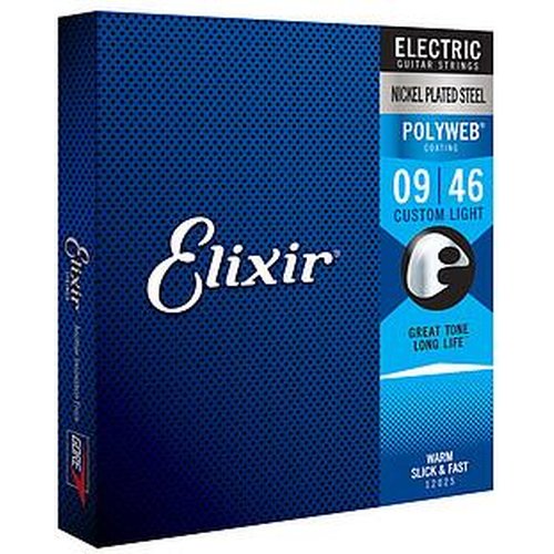 Elixir Electric Polyweb 12025 Custom Light 009/046