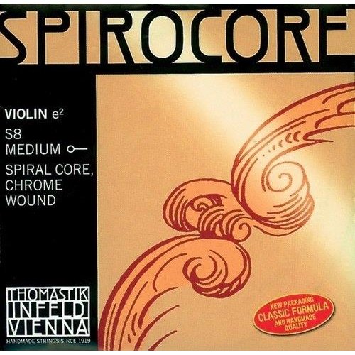 Thomastik-Infeld Violin strings Spirocore set 4/4, S15w (soft)