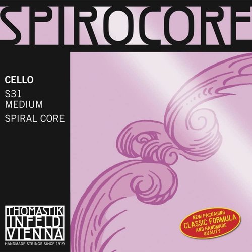 Thomastik-Infeld Set di corde per violoncello 1/2 Spirocore, S789 (media)