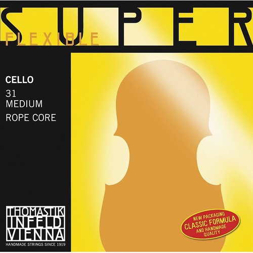 Thomastik-Infeld Set di corde per violoncello 4/4 Superflexible, 31 (media)