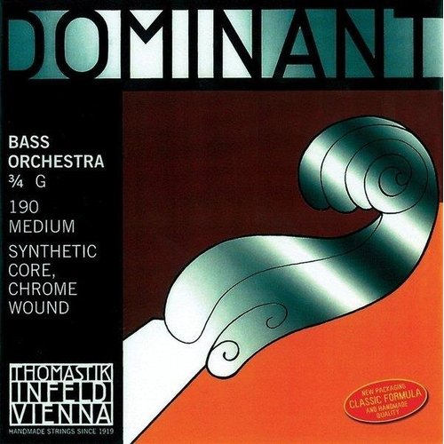 Thomastik-Infeld Jeu de cordes pour contrebasse 3/4 Dominant, 196