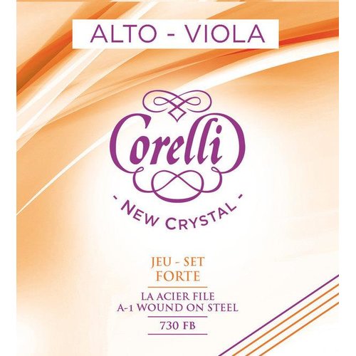 Corelli Viola strings New Crystal set with A ball, 730FB (strong)