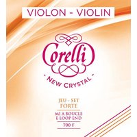 Corelli Juego de cuerdas de violn con lazo New Crystal,...