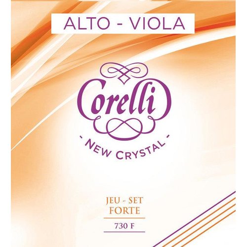 Corelli Set di corde per viola con anello A New Crystal, 730F (forte)